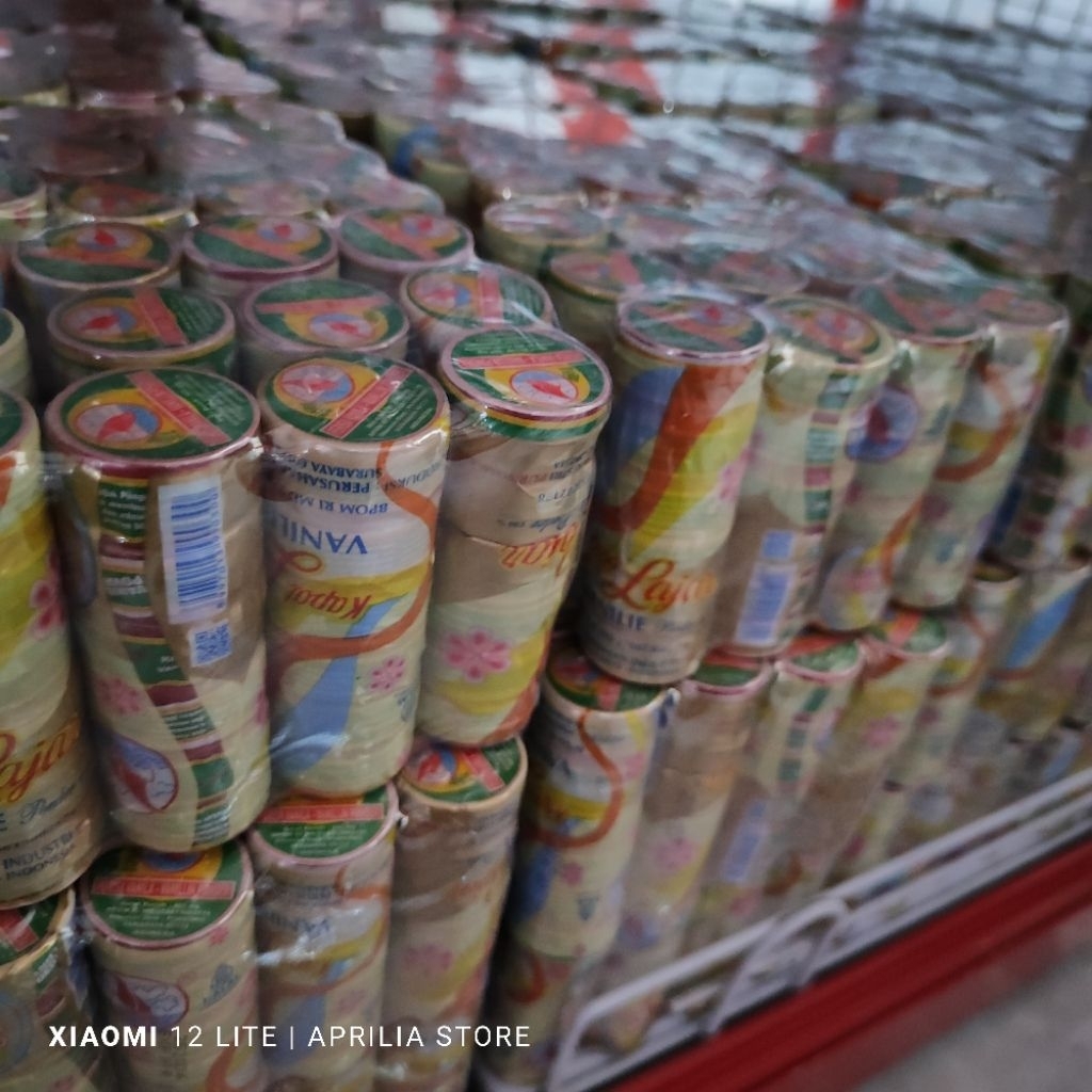 

1 Slop Vanili Kapal Lajar bubuk isi 72 cepuk