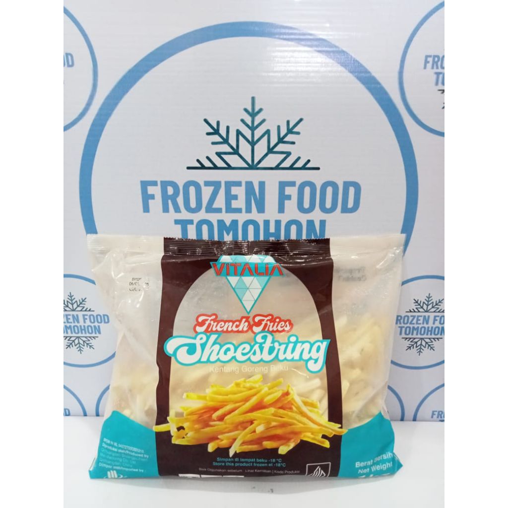 

Vitalia Kentang Shoestring 1000gr - Frozen Food Tomohon