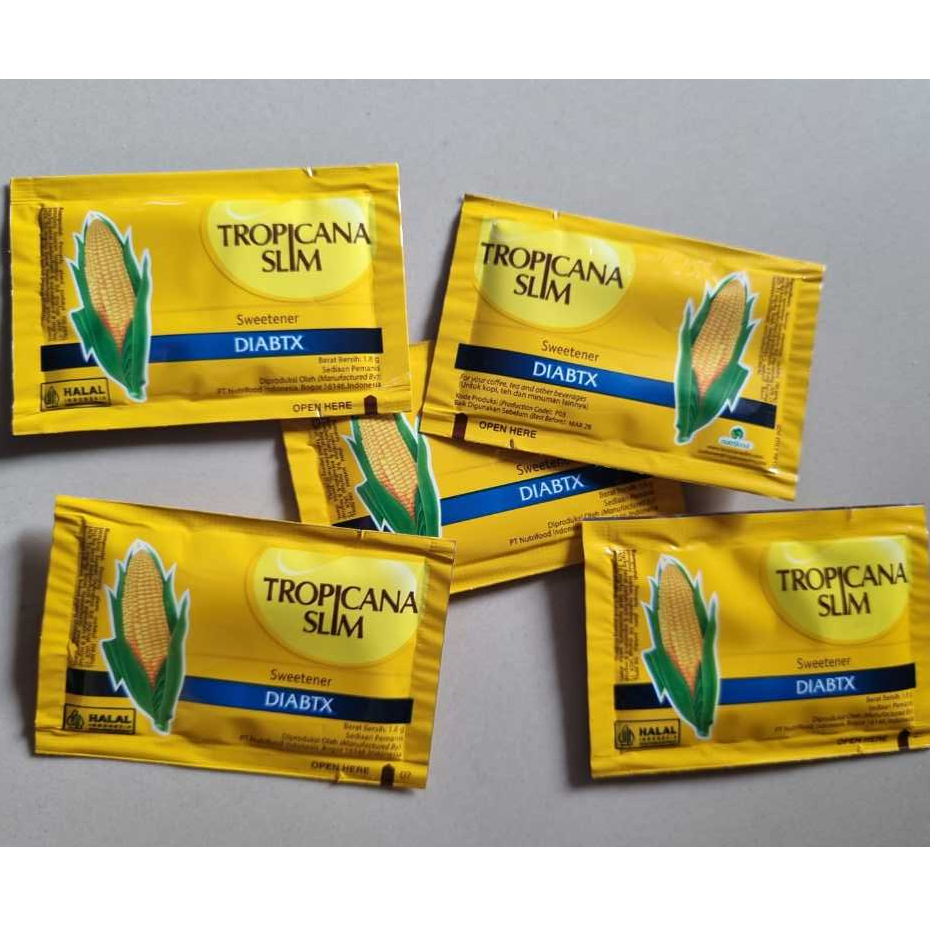 

ECER - TROPICANA SLIM DIABTX KHUSUS DIABATES - ECER ISI 5 SACHET