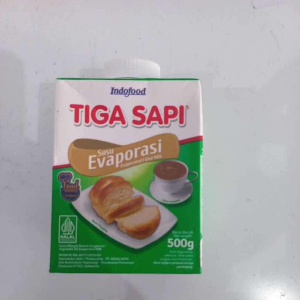 

Susu Evaporasi Tiga Sapi 500g