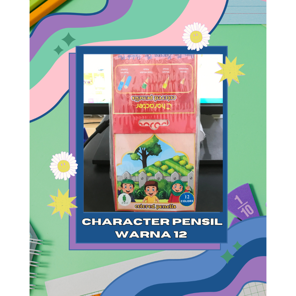 

CHARACTER PENSIL WARNA ISI 12