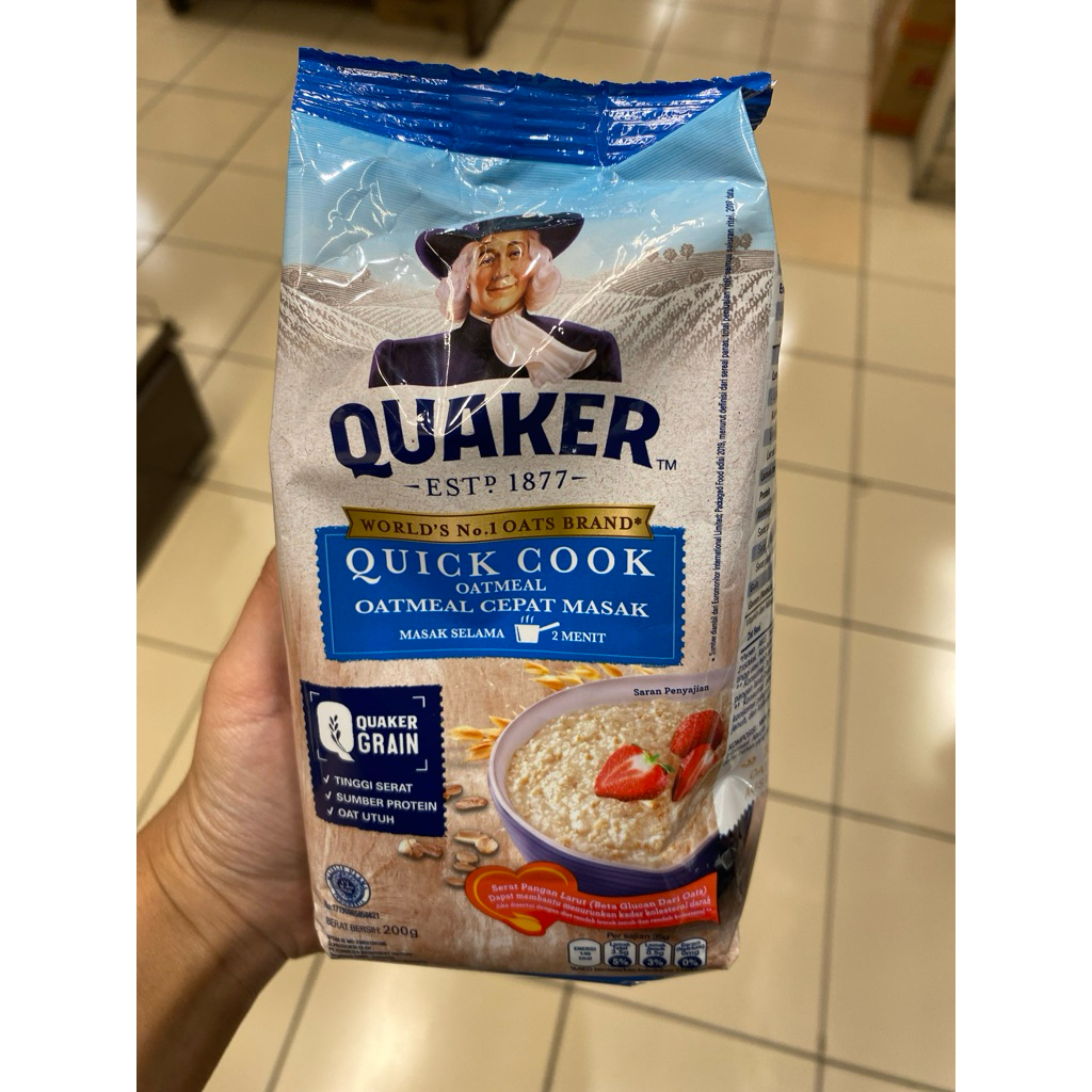

Quaker Quick Cook Oatmeal 200gr