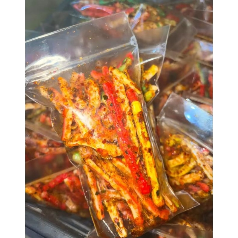 

seblak kerupuk jaat beton bantat renyah cikruh pedas daun jeruk bumbu melimpah 100g