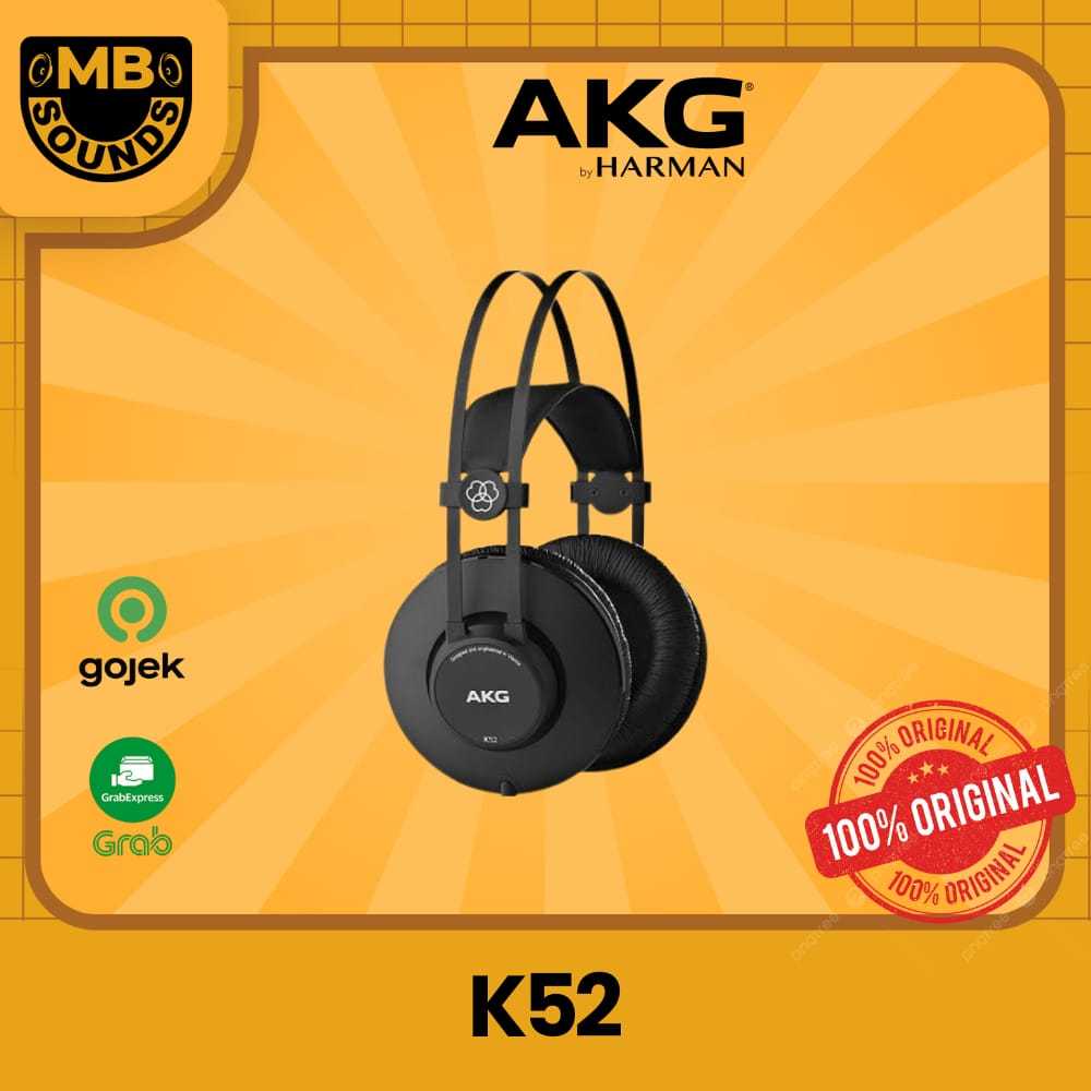AKG K52 / K-52 / K 52 Headphones ORIGINAL