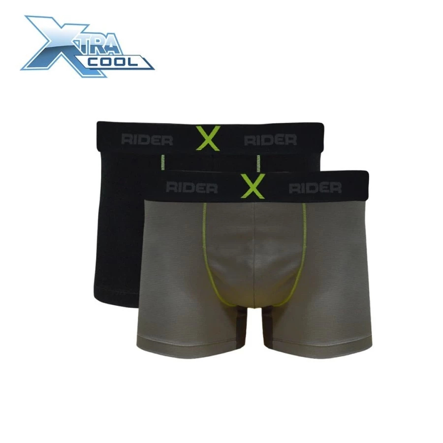 Rider Xtracool Boxer - Boxer Pria R880B Poly Mesh isi 2 Pcs