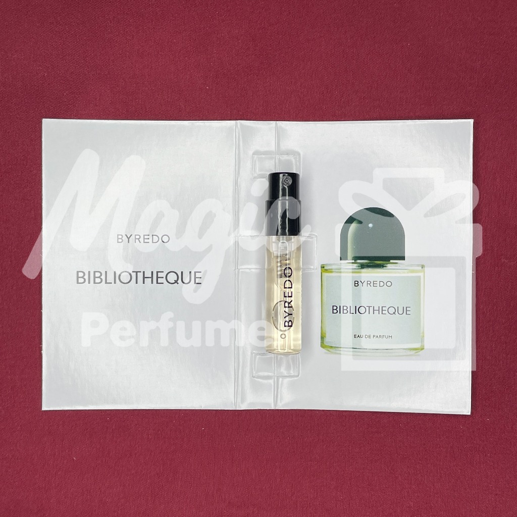 Byredo Bibliothèque, 2017 Tester Parfum 1.5ml Wewangian Parfum Botol/Sampel Parfum/Vial Parfum Origi