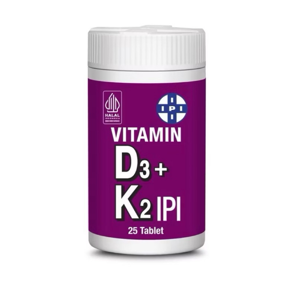 Vitamin D3 K2 IPI 25 Tablet Halal Bpom Resmi