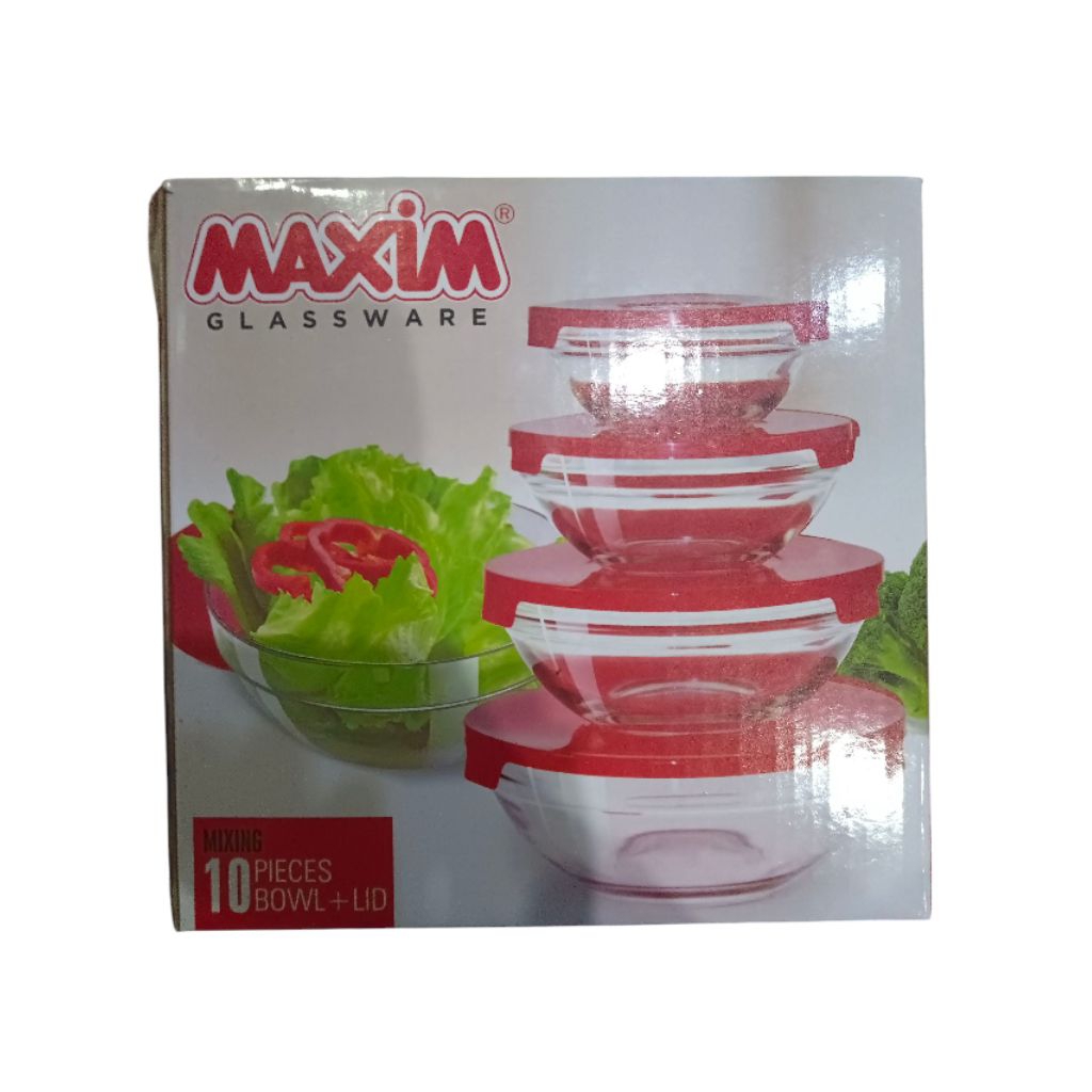 maxim glassware mixing 10pieces