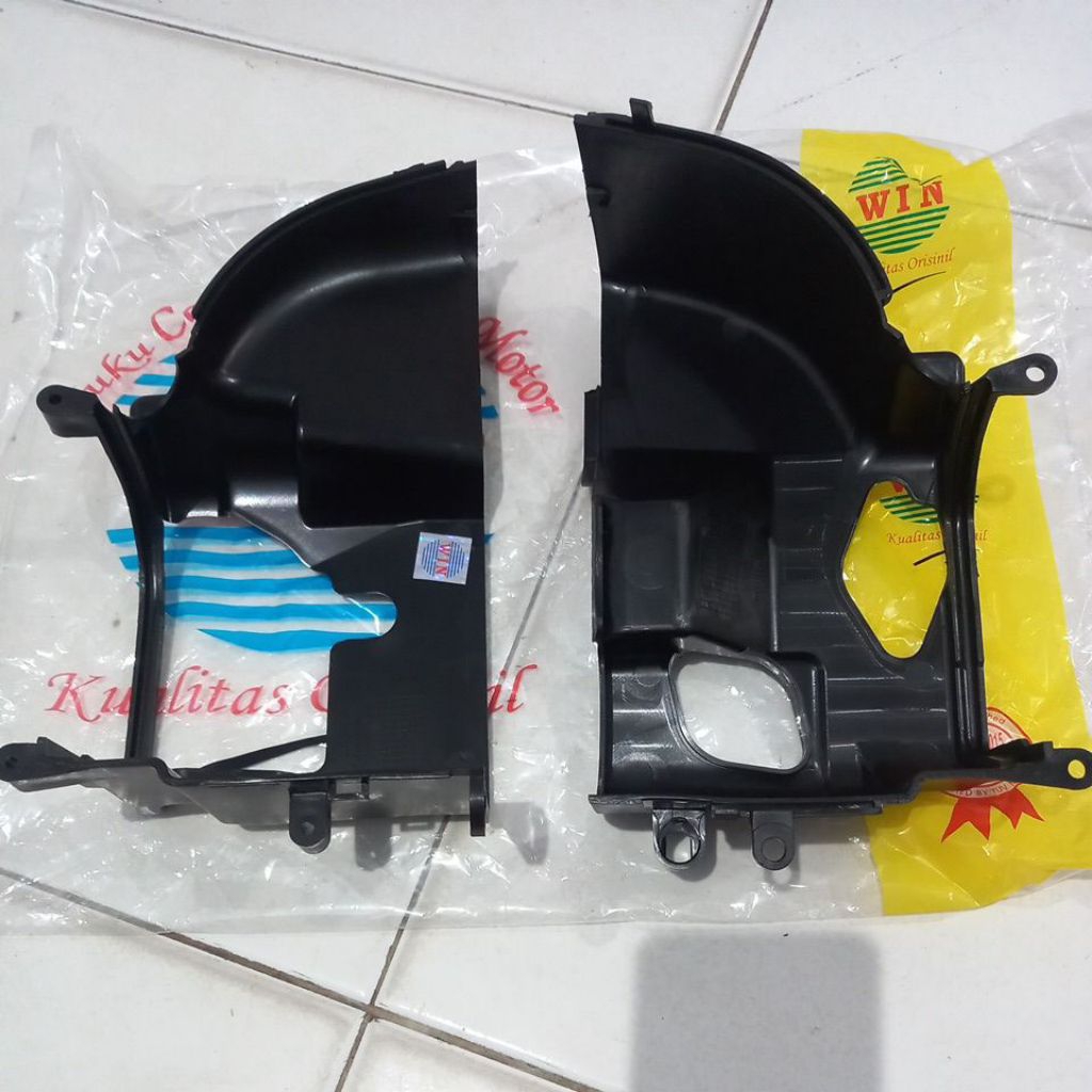 COVER MESIN SET / TUTUP MESIN BEAT/ BEAT 10 SPACY KARBU ORIGINAL WIN