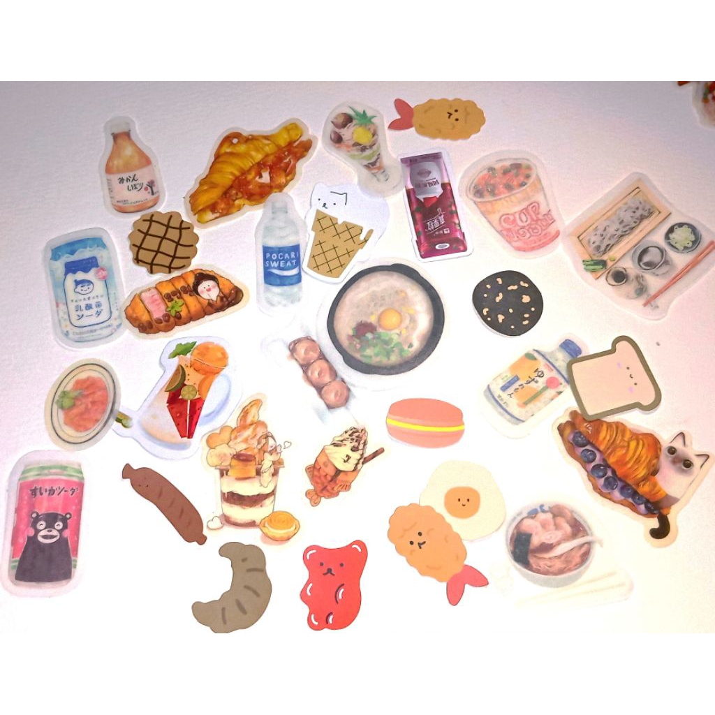 

Stiker Makanan Random
