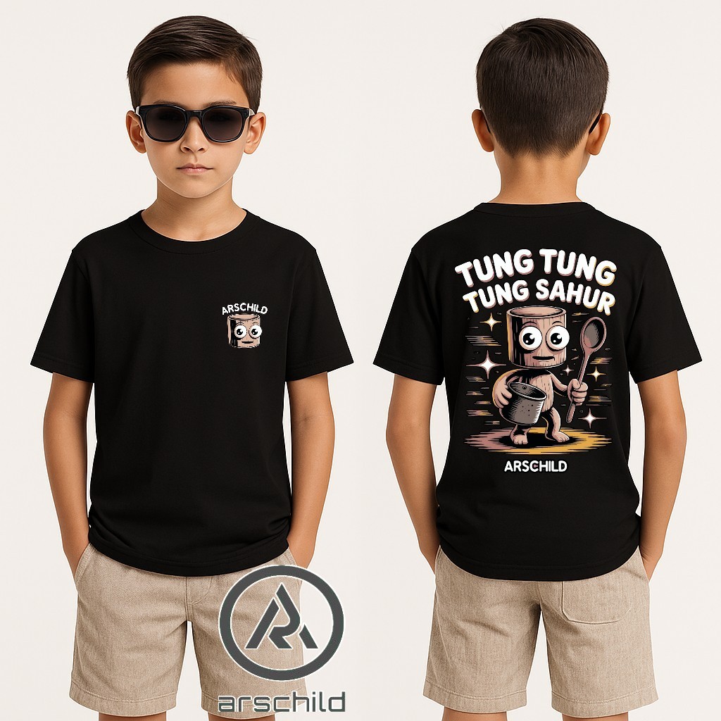 BAJU KAOS TUNGTUNG SAHUR KAOS ANAK LAKI LAKI SD SMP TANGGUNG KAOS TUNGTUNG SAHUR ANAK
