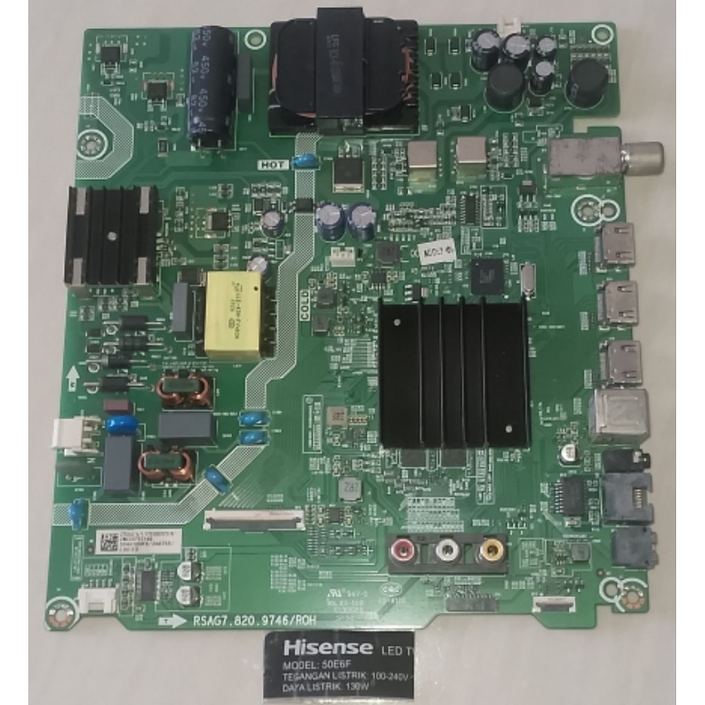 Mainboard TV Android Hisense seri 50E6F