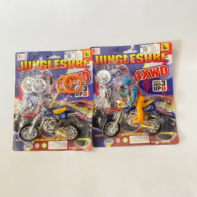 Mainan motor trail Junglesurf