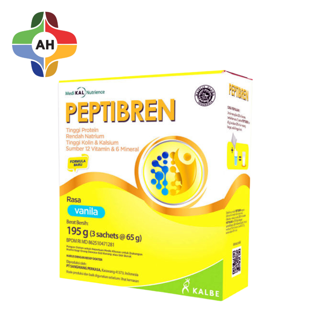 

Peptibren 195 gr Kalbe /Pangan Olahan Dukungan Nutrisi / apotek hutama