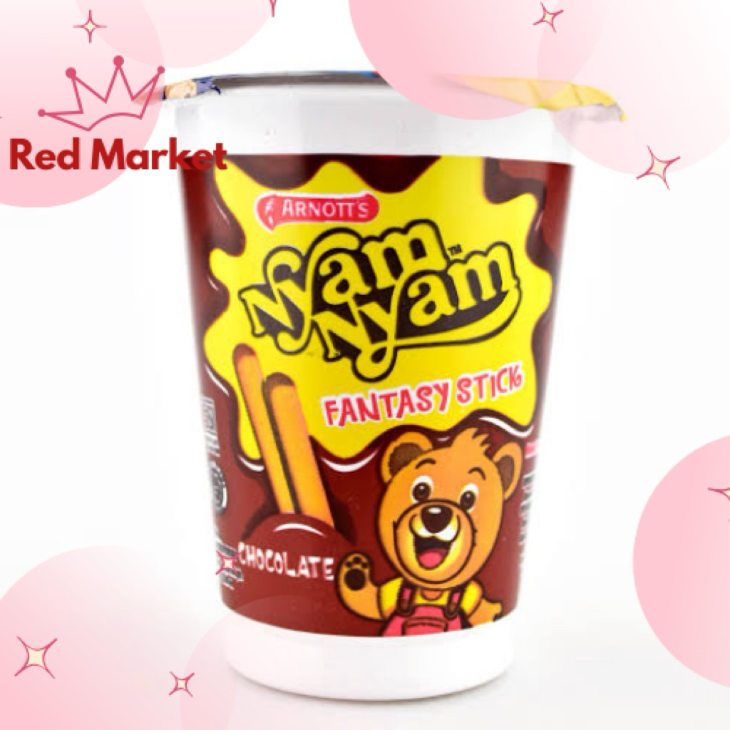 

-TOKO RED MARKET- NYAM NYAM FANTASY STICK NYAMNYAM COKLAT