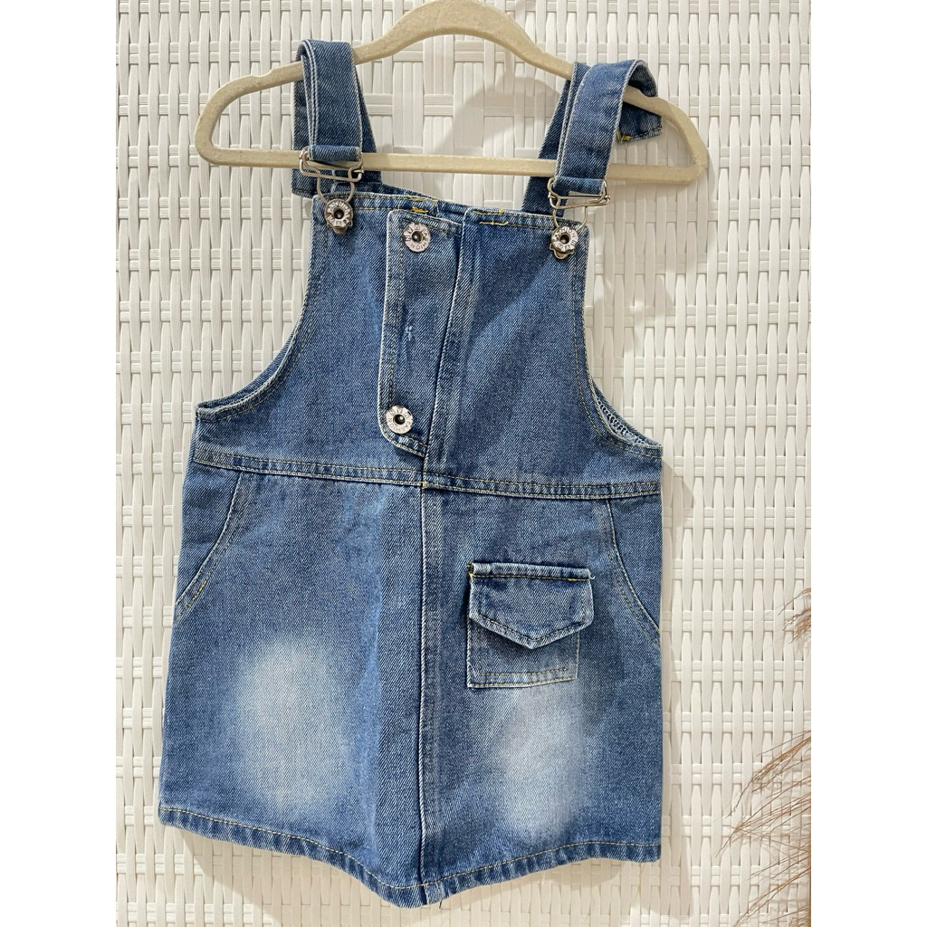Overall Rok Jeans Anak Perempuan - Preloved