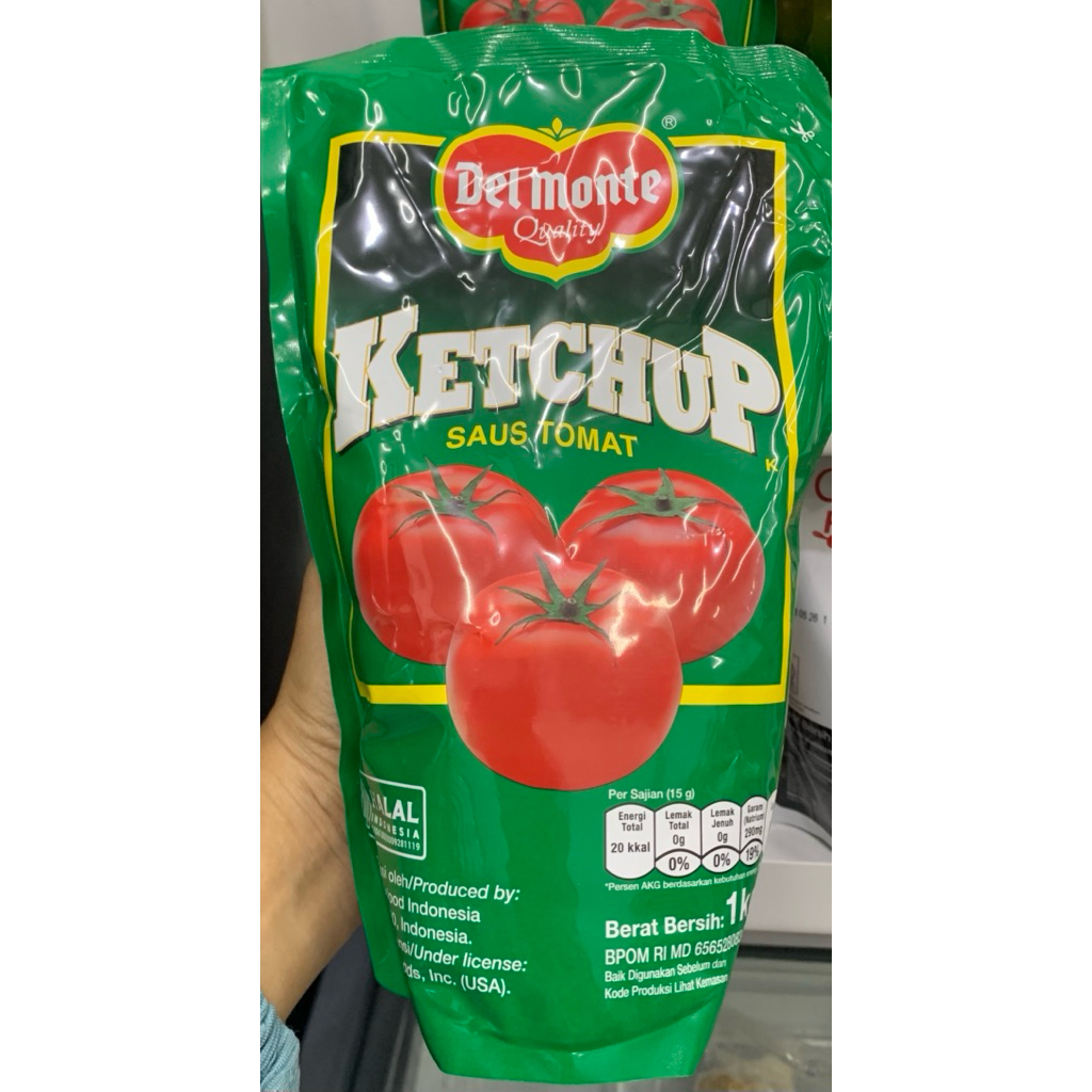 

Saos Tomat dan Sambal Delmonte 1Kg