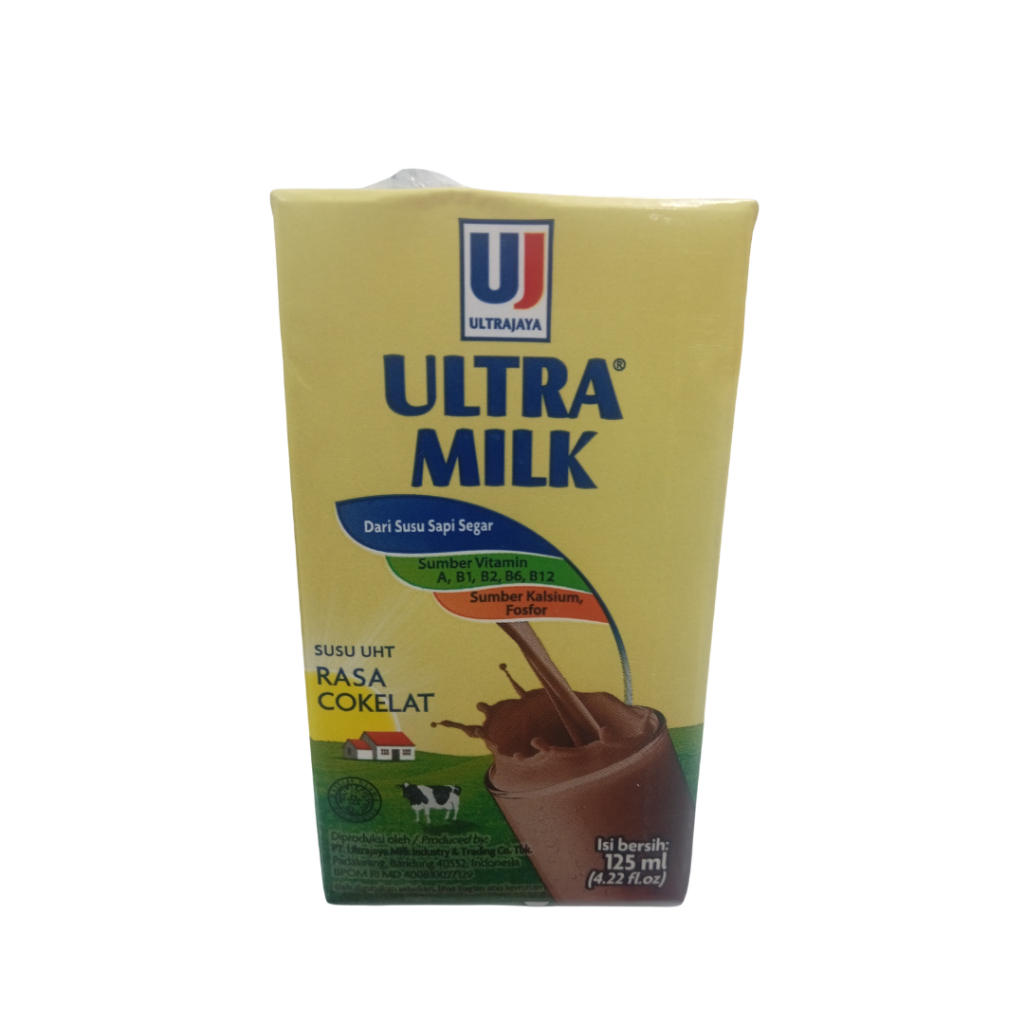 

Ultra milk UHT Cokelat 125ml