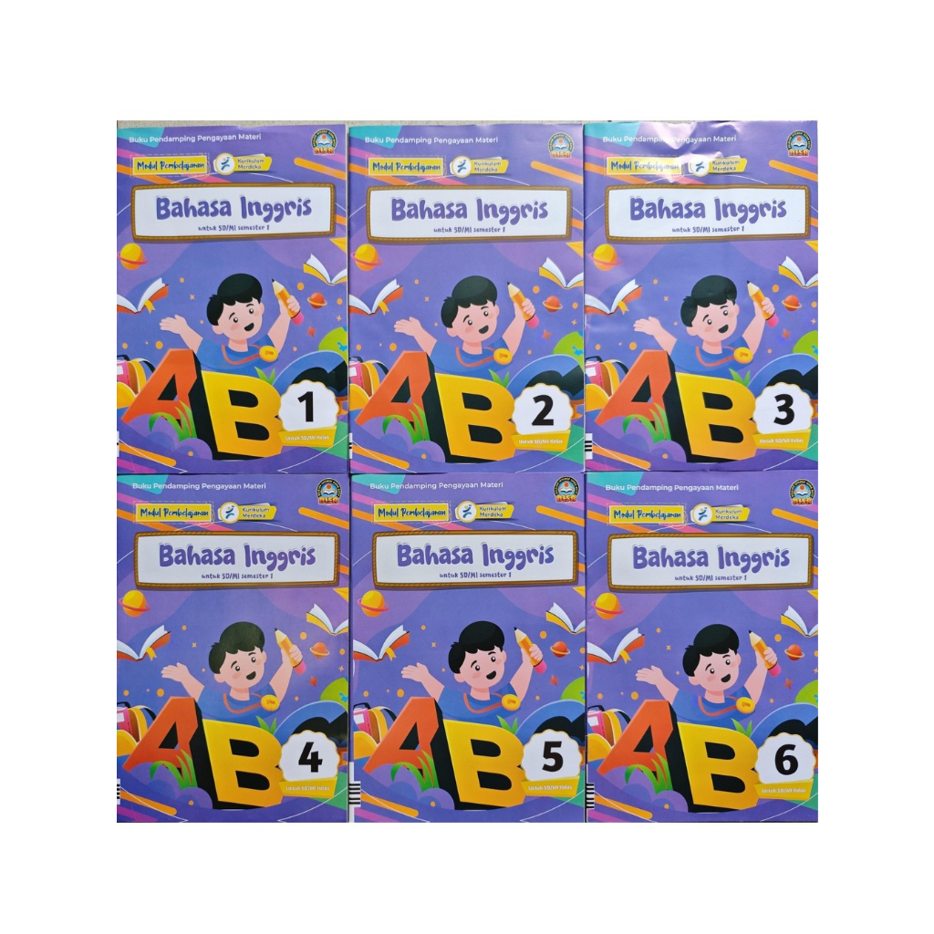 LKS BISA BAHASA INGGRIS KELAS 1 , 2 , 3 , 4 , 5 , 6 SD KURIKULUM MERDEKA SEMESTER  1