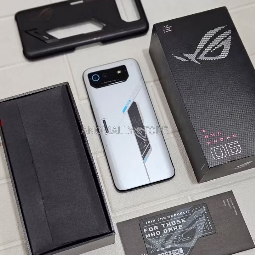 ASUS ROG PHONE 6 RESMI INDONESIA 8/256 Fullset