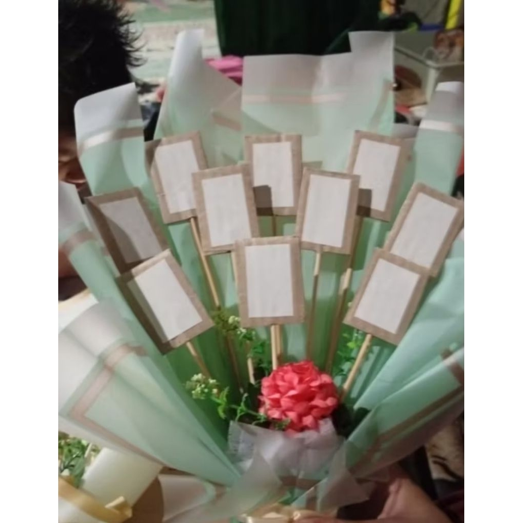 buket kosongan wadah snack/ jajanan foto dll