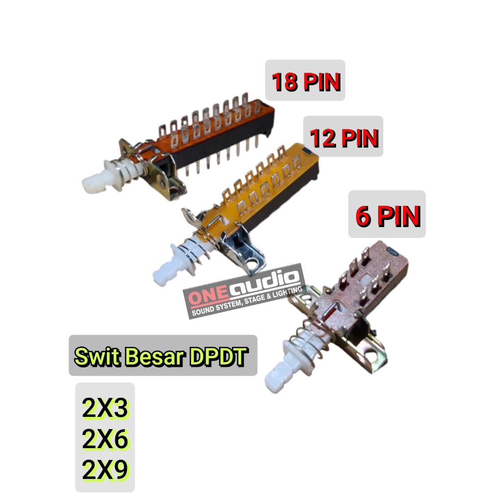 Swit Besar DPDT 2x3 2x6 2x9