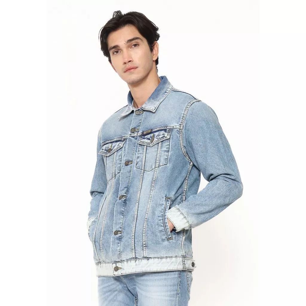 Jaket Denim Pria LOIS Original MJF173