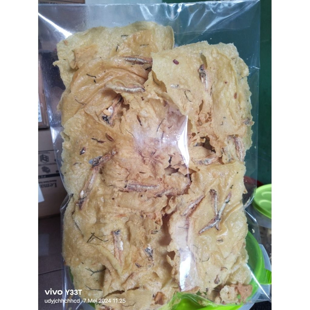 

Rempeyek Teri jengki