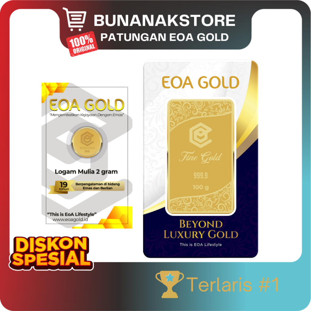 EOA Gold 0,1gram 0,2gram