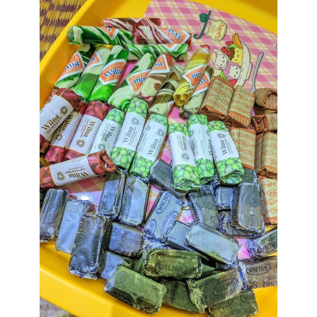 

Dodol Garut asli mix campur 500g buat cemilan keluarga makanan khas garut