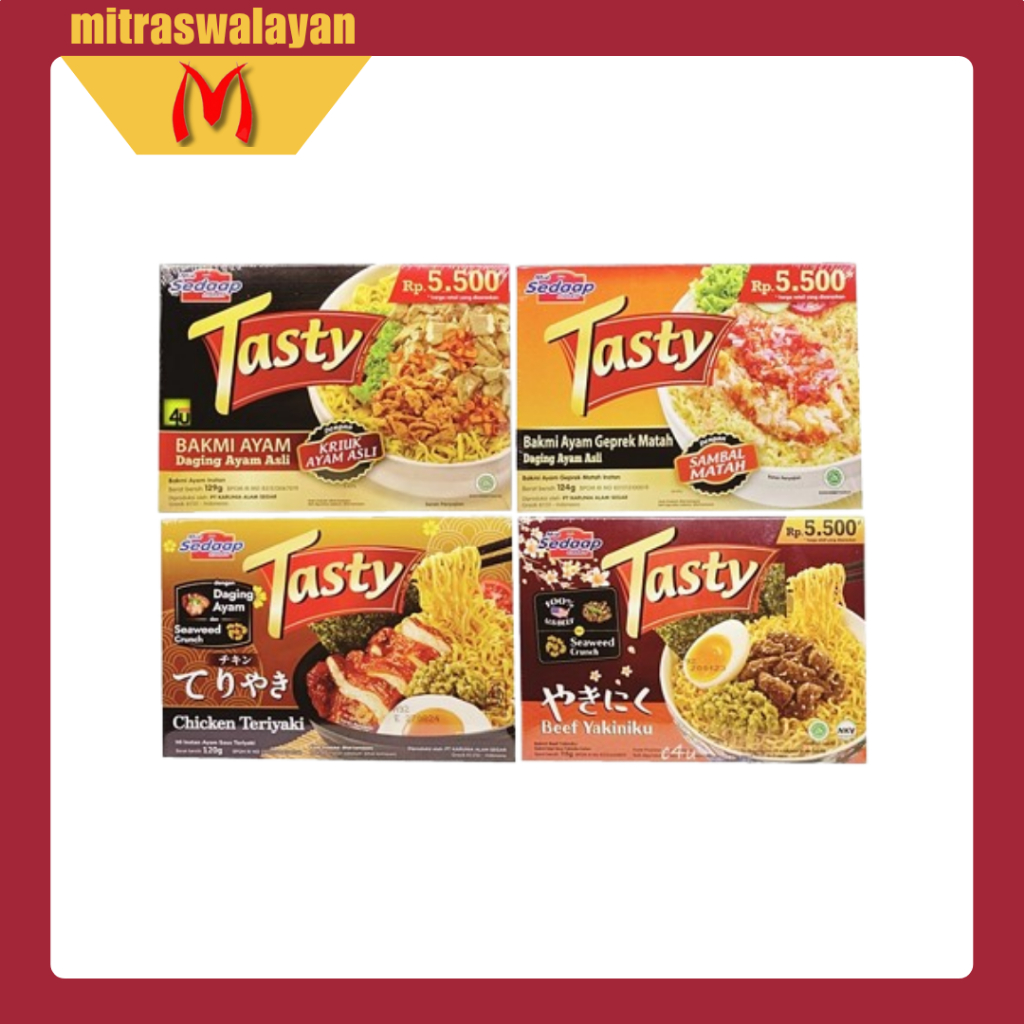 

SEDAAP Tasty Mie Instan All Variant