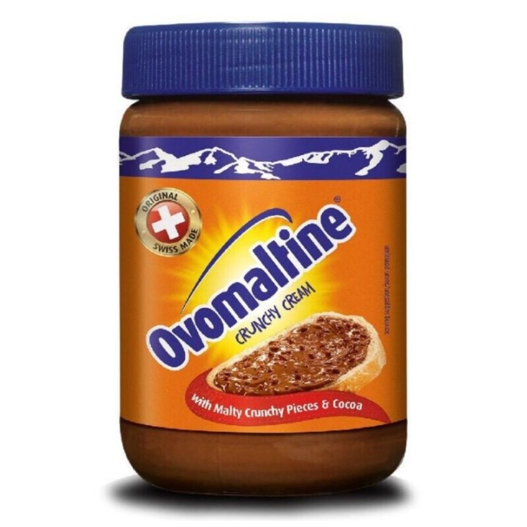 

OVOMALTINE CHOCOLATE CRUNCHY SPREAD 380GR ISI 12 PER DUS