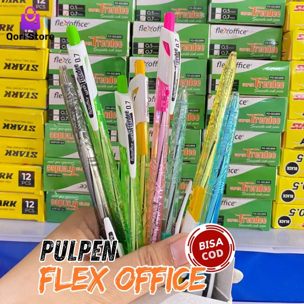 

Qori Store - Pulpen Flex Office / Pulpen Casing Warna / Pulpen Sekolah