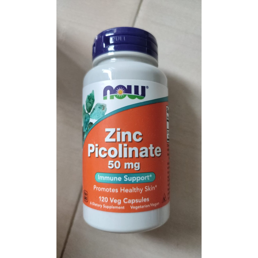 NOW ZINC PICOLINATE ISI 120 Kapsul nabati