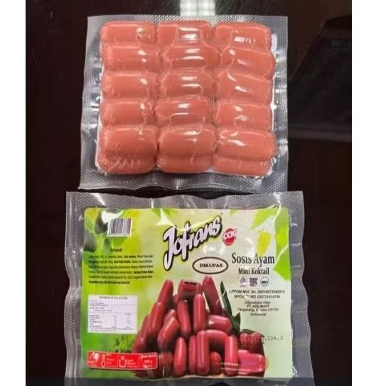 

jofrans sosis cocktail 300 gram isi 30 pcs