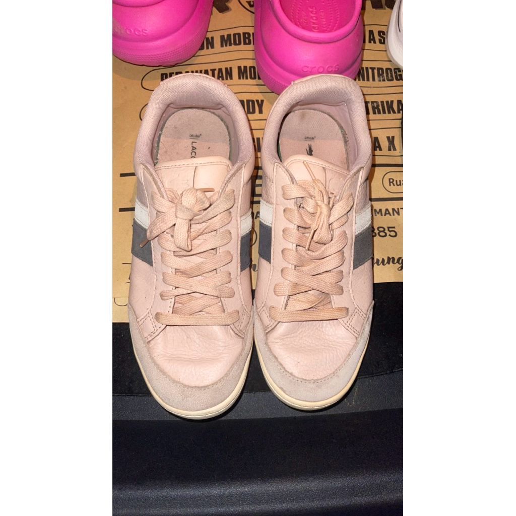 original Lacoste cewek preloved