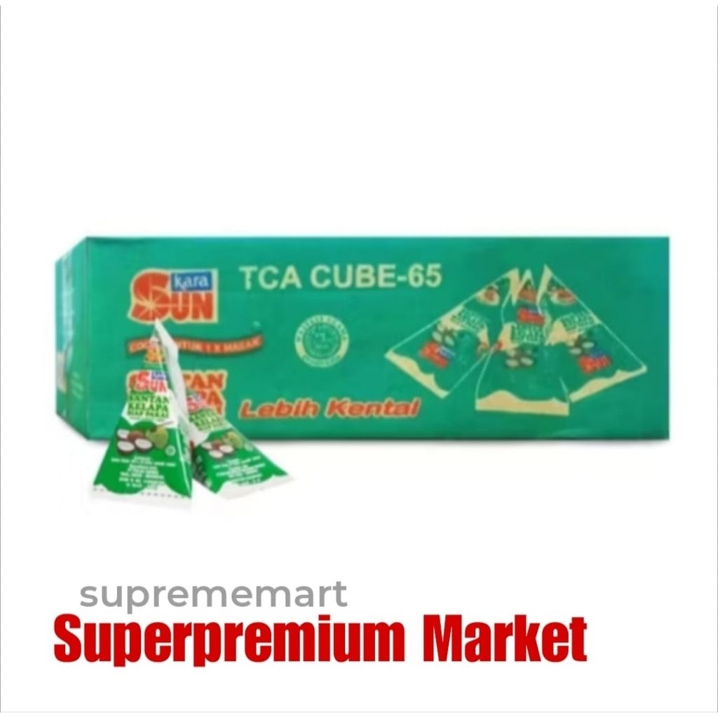 

Kara Sun TCA Santan Kelapa Cair 36 x 65ml/Karton
