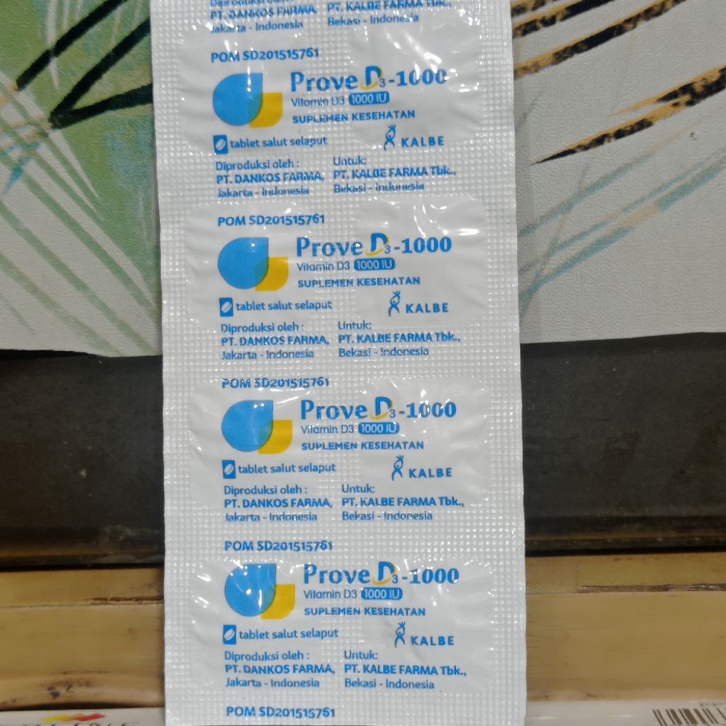 PROVE D3 5000 10 tablet | Vitamin D3 | suplemen kesehatan & multivitamin