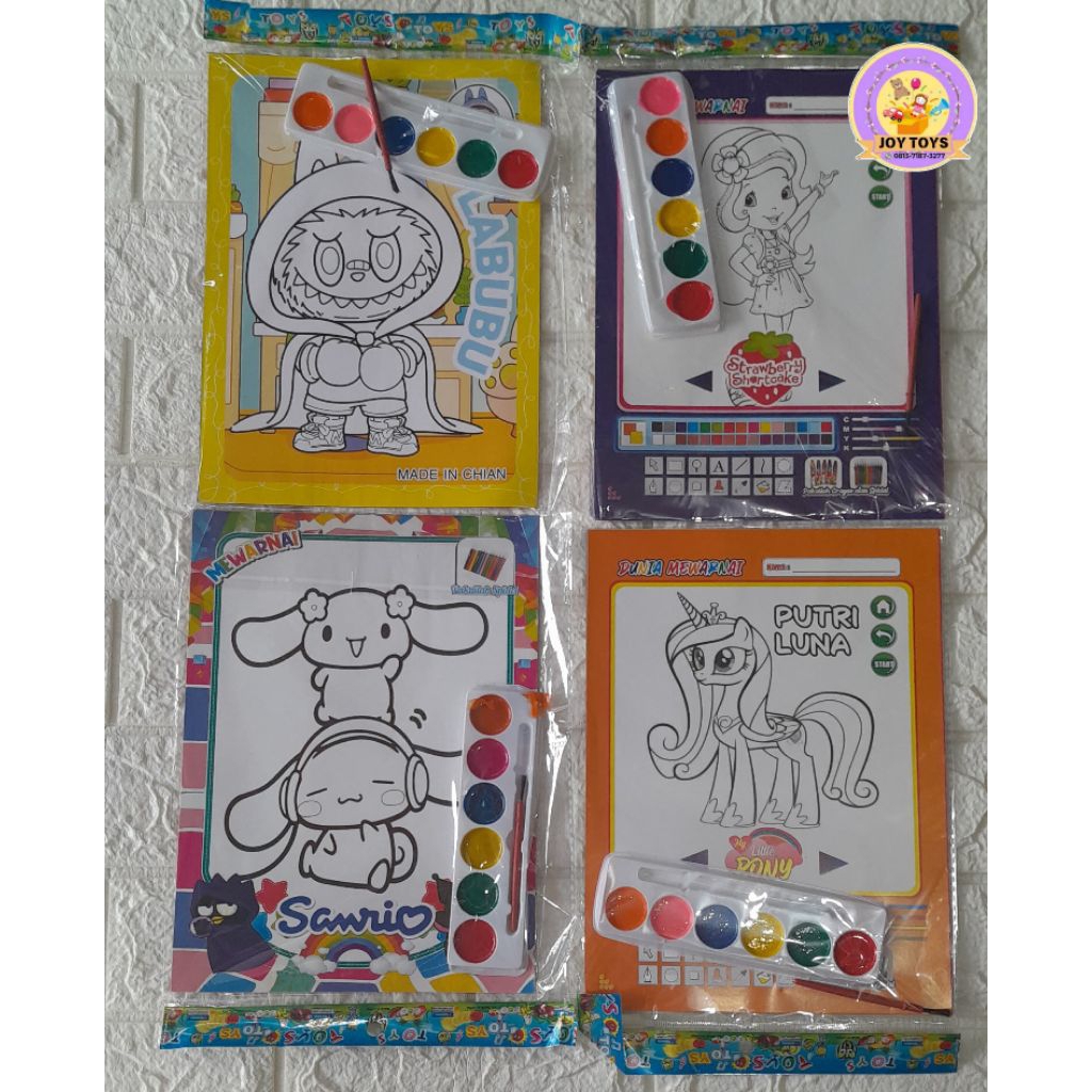 

MAINAN LUKISAN CAT AIR JUMBO 1 PICS