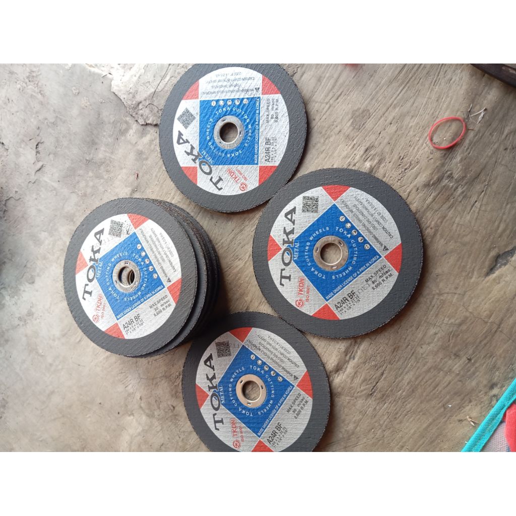 Batu Gerinda Potong Toka " / Mata Gerinda Potong 7 inch Toka