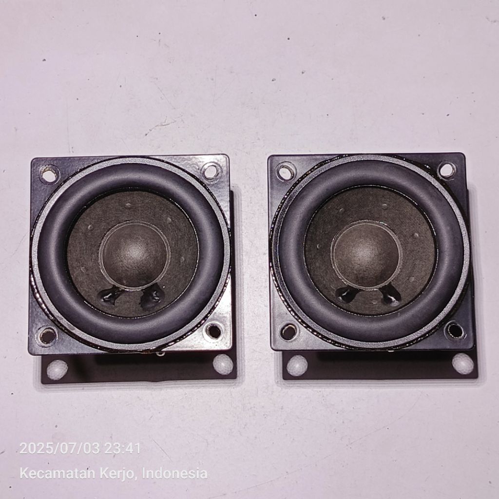 speaker woofer 2,5 inch original bekas cabutan