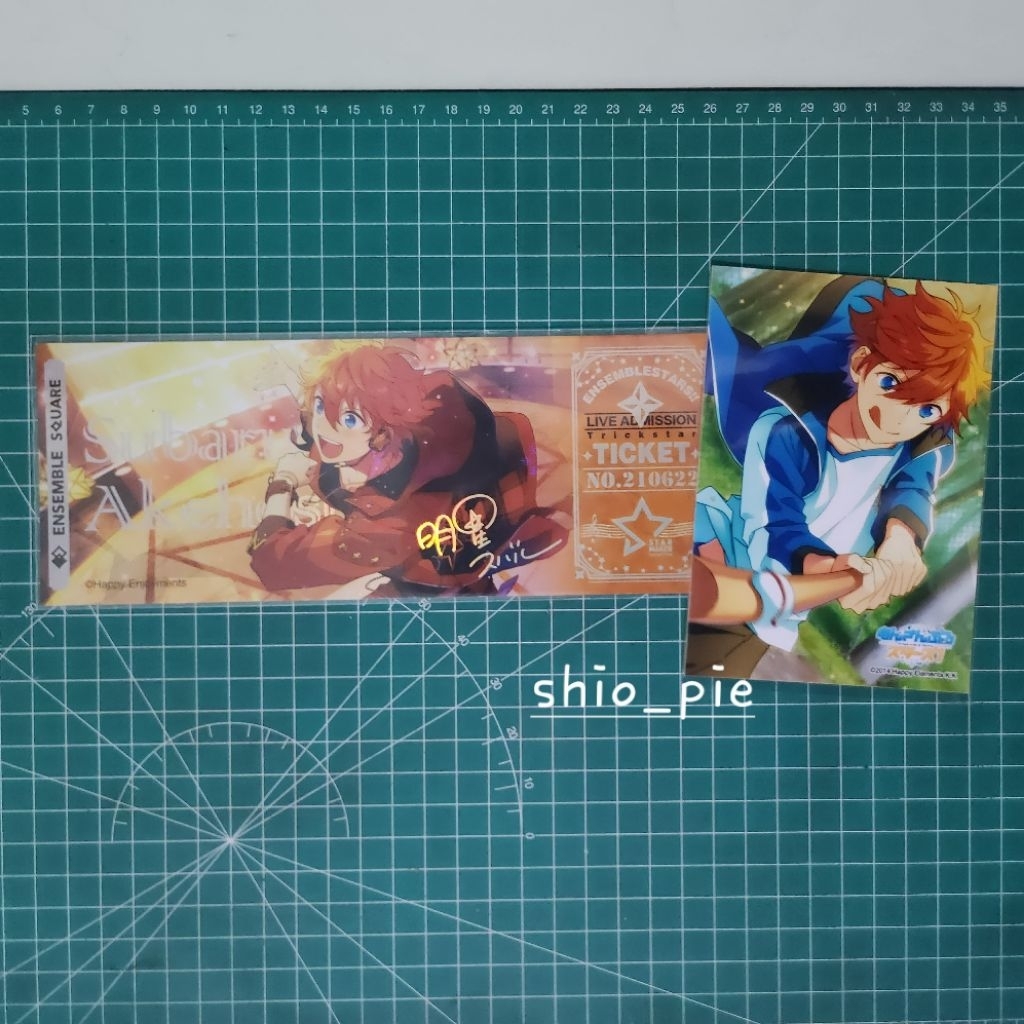 Ensemble stars Subaru Akehoshi ticket bromide set