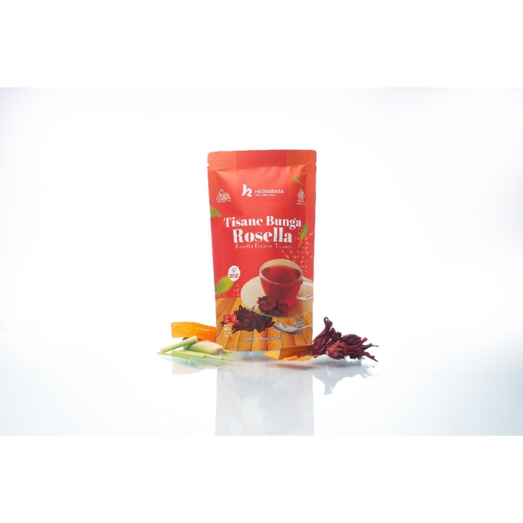 

Tisane Bunga Rosella Celup 45g Herbarasa