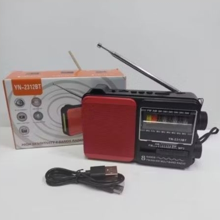 Fleco F-2312BT Radio Speaker/ salon Cas Bluetooth FM AM SWMP3 sinyal kuat dan barang ori