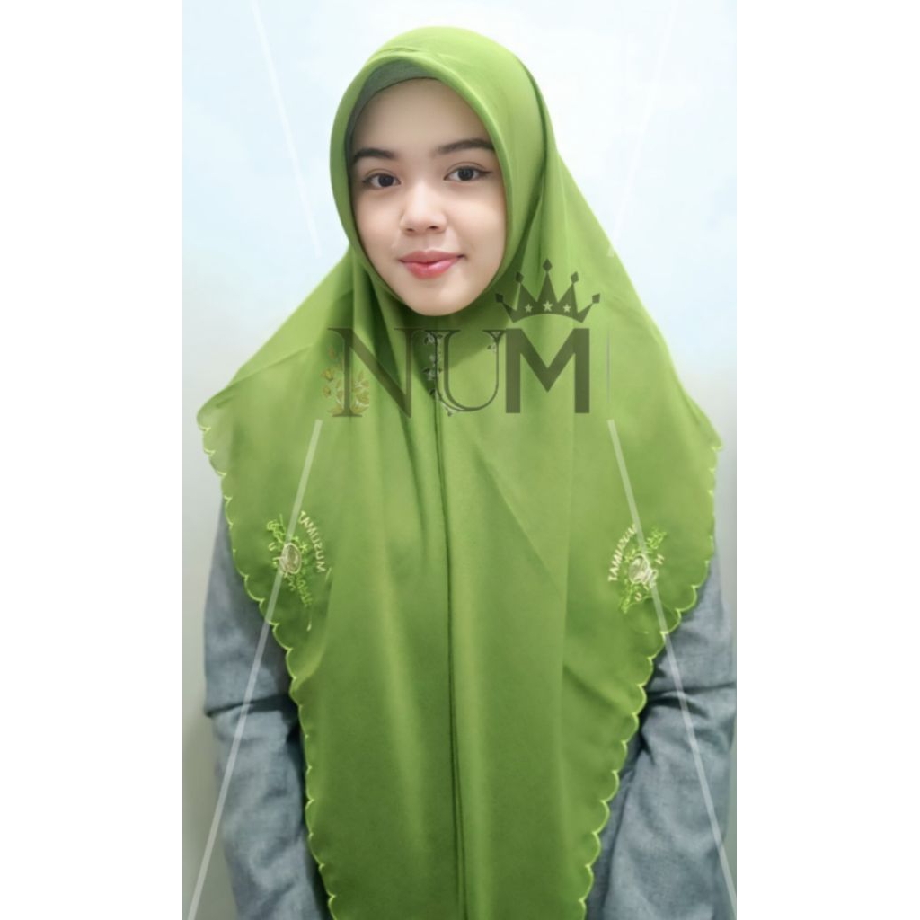 Hijab segi empat NU muslimat bordir