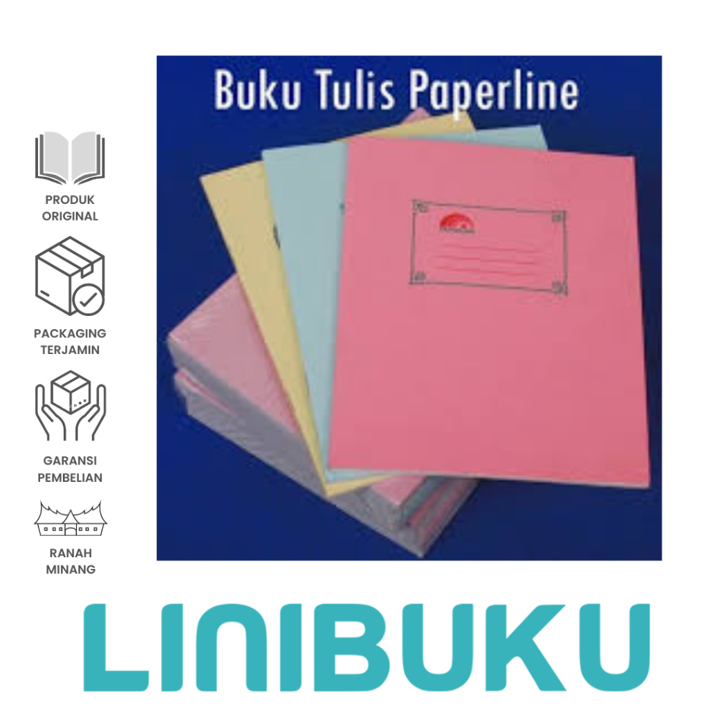 

Buku Tulis Paperline 40 LBR PER PACK ISI 10 BK - ATK