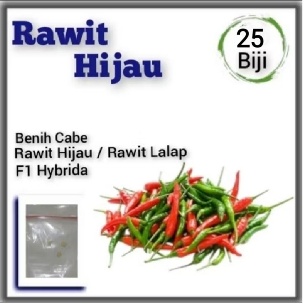 Benih Cabe Rawit Hijau Hibrida