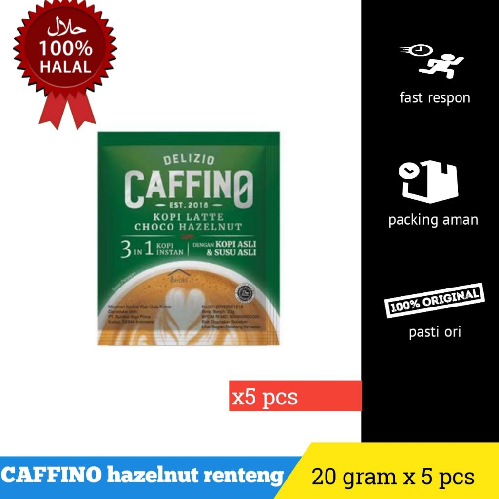 

CAFFINO hazelnut rtg 5pcs