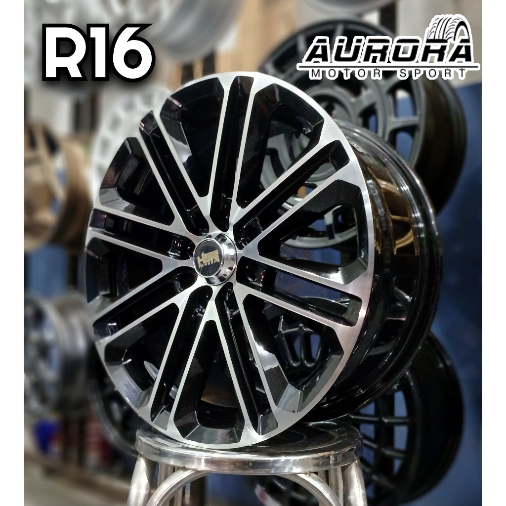 Velg Variasi Mobil Racing R16 HSR Lebar 7 Cocok Mobil Jazz,Vios,City,Avanza