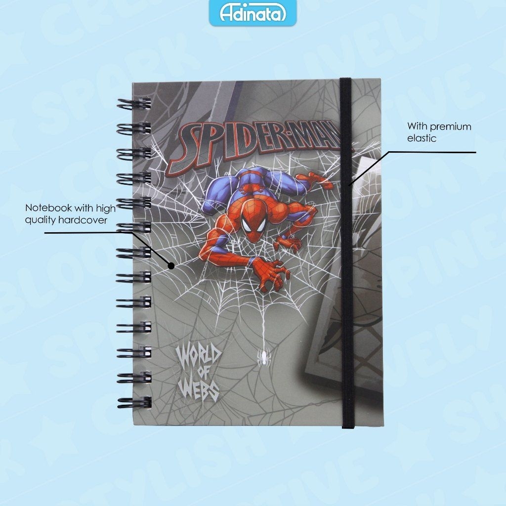 

Notebook Spiderman A6 Buku Tulis Catatan Karakter Spiderman